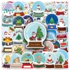 Bộ 10/20/50 hình dán Giáng sinh Noel cute – Trang trí xe, laptop, nón bảo hiểm, giá chỉ 14.868 VND 6