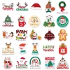 Bộ 10/20/50 hình dán Giáng sinh Noel cute – Trang trí xe, laptop, nón bảo hiểm, giá chỉ 14.868 VND 10