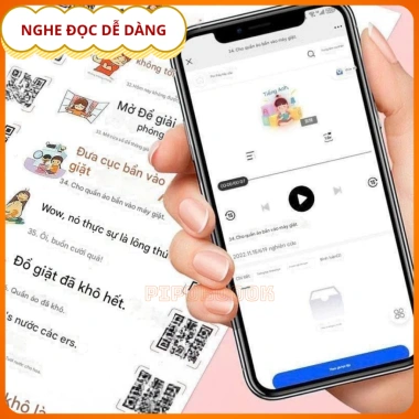 Bộ 1.084 nhãn dán sticker từ vựng tiếng Anh cho bé - học qua tình huống hàng ngày, kèm file nghe, giá ưu đãi 45.000 VND 3