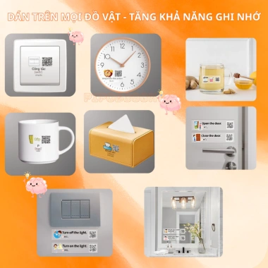 Bộ 1.084 nhãn dán sticker từ vựng tiếng Anh cho bé - học qua tình huống hàng ngày, kèm file nghe, giá ưu đãi 45.000 VND 5