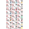 Bộ 1.084 nhãn dán sticker từ vựng tiếng Anh cho bé - học qua tình huống hàng ngày, kèm file nghe, giá ưu đãi 45.000 VND 10