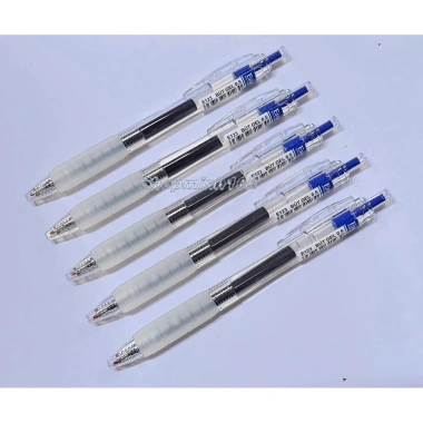 Bộ 12 bút gel bấm Eras E123 0.5mm viết êm trơn - Giá chỉ 99.500đ 2 Bộ 12 bút gel bấm Eras E123 0.5mm viết êm trơn - Giá chỉ 99.500đ 2