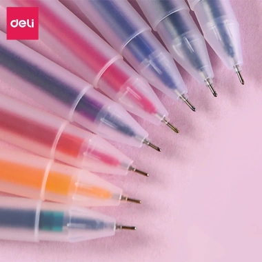 Bộ 12 bút gel Deli A119 119 ngòi 0.5mm, viết êm nhanh, nhiều màu, giá chỉ 75.000₫ 4 Bộ 12 bút gel Deli A119 119 ngòi 0.5mm, viết êm nhanh, nhiều màu, giá chỉ 75.000₫ 4