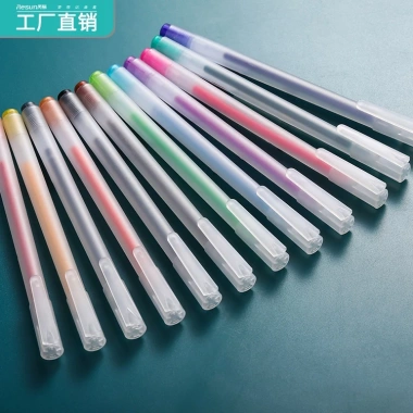 Bộ 12 bút Gel Jinhua 0.5mm - Nhiều màu, thiết kế đẹp, giá ưu đãi 45.000 VND 5 Bộ 12 bút Gel Jinhua 0.5mm - Nhiều màu, thiết kế đẹp, giá ưu đãi 45.000 VND 5
