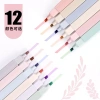 Bộ 12 bút highlight graffiti pastel hình vuông, nhiều màu, đầu mềm, chỉ 25.000₫ 10