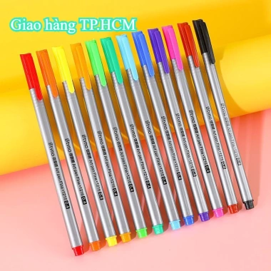 Bộ 12 bút lông kim 0.4mm Vẽ tranh, manga, bullet journal chuyên nghiệp - Giá 40.000₫