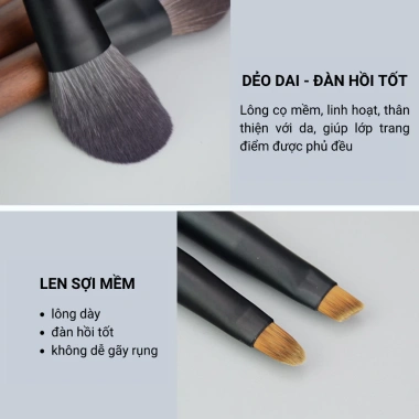 Bộ 12 Cọ Trang Điểm Mini KIYE Chuyên Nghiệp Tiện Lợi Kèm Túi Đựng Giá Ưu Đãi 238.600₫ 6 Bộ 12 Cọ Trang Điểm Mini KIYE Chuyên Nghiệp Tiện Lợi Kèm Túi Đựng Giá Ưu Đãi 238.600₫ 6