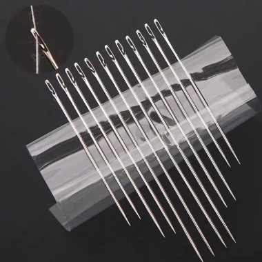 Bộ 12 kim khâu quần áo không cần xỏ chỉ - hộp đựng hình quả ớt tiện lợi 5 Bộ 12 kim khâu quần áo không cần xỏ chỉ - hộp đựng hình quả ớt tiện lợi 5