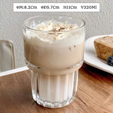 Bộ 12 Ly Thủy Tinh 320ml Đáy Khía Hai Tầng - Dùng Cà Phê, Sinh Tố, Trà Sữa, Giá Ưu Đãi 79.000đ 2 Bộ 12 Ly Thủy Tinh 320ml Đáy Khía Hai Tầng - Dùng Cà Phê, Sinh Tố, Trà Sữa, Giá Ưu Đãi 79.000đ 2