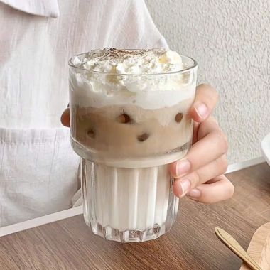 Bộ 12 Ly Thủy Tinh 320ml Đáy Khía Hai Tầng - Dùng Cà Phê, Sinh Tố, Trà Sữa, Giá Ưu Đãi 79.000đ 4 Bộ 12 Ly Thủy Tinh 320ml Đáy Khía Hai Tầng - Dùng Cà Phê, Sinh Tố, Trà Sữa, Giá Ưu Đãi 79.000đ 4