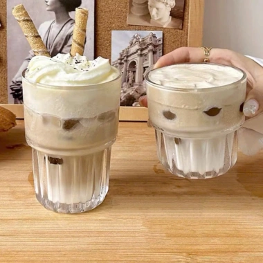 Bộ 12 Ly Thủy Tinh 320ml Đáy Khía Hai Tầng - Dùng Cà Phê, Sinh Tố, Trà Sữa, Giá Ưu Đãi 79.000đ 8 Bộ 12 Ly Thủy Tinh 320ml Đáy Khía Hai Tầng - Dùng Cà Phê, Sinh Tố, Trà Sữa, Giá Ưu Đãi 79.000đ 8