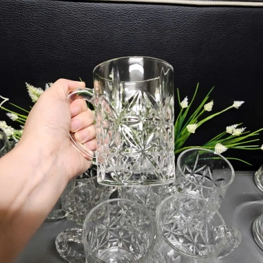 Bộ 12 ly uống bia kim cương – Ly thuỷ tinh dày quai, cực chất, đẹp, chỉ 295.000₫ 5