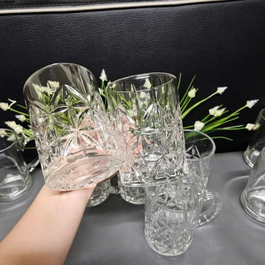 Bộ 12 ly uống bia kim cương – Ly thuỷ tinh dày quai, cực chất, đẹp, chỉ 295.000₫ 6