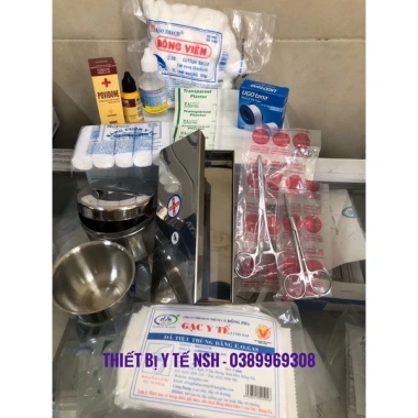Bộ 12 Món Dụng Cụ Y Tế Gia Đình - Vệ Sinh, Thay Băng, Rửa Vết Thương, Sơ Cứu Giá Rẻ 213.000₫