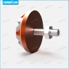 Bộ 1/2 Tái Trang Bị Nắp Vít 6mm Lỗ Phụ Kiện Biển Số Chống Trộm Đỡ Bu Lông Xe Cộ 7