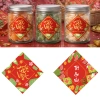 Bộ 12 tem Tết cổ điển hình thoi - Decal chống nước, giá ưu đãi 17.000đ 3