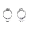 Bộ 12 vòng xoắn điều chỉnh kích thước nhẫn 4 size - Giữ nhẫn lỏng chắc chắn, dễ lắp, giá tốt 5