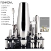 Bộ 13 Dụng Cụ Pha Chế Cocktail Thép Không Gỉ 600/750ml Đứng Giá Ưu Đãi 410k