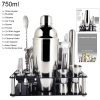 Bộ 13 Dụng Cụ Pha Chế Cocktail Thép Không Gỉ 600/750ml Đứng Giá Ưu Đãi 410k 2
