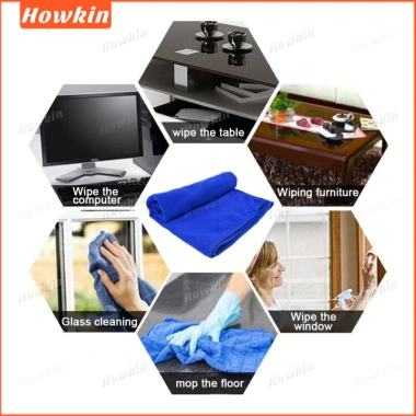 Bộ 1/3/5 Khăn Lau Xe Hơi Mềm Mại 25x25cm Thấm Hút Tốt - Giá chỉ 28.042₫