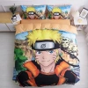 Bộ 1.5 Chăn Ga Gối Anime Dragon Ball, ONE PIECE, NARUTO - Quà Giáng Sinh 3 trong 1