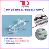 Bộ 16-20 Nẹp Dán Tường Cố Định Dây Điện, Kẹp Giữ Cáp Sạc Keo 3M - Giá 14.000đ 2