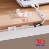 Bộ 16-20 Nẹp Dán Tường Cố Định Dây Điện, Kẹp Giữ Cáp Sạc Keo 3M - Giá 14.000đ 7