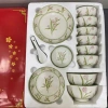 Bộ 17 món tô chén dĩa có hộp - Quà tặng công ty, 8/3, 20/10, tân gia, lễ, tất niên, Tết, giá ưu đãi 177.000đ