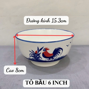 Bộ 18 món Chén Dĩa Tô Gốm Hoài Niệm cho 5 Người - Chất đẹp, Giá 223.000đ giảm