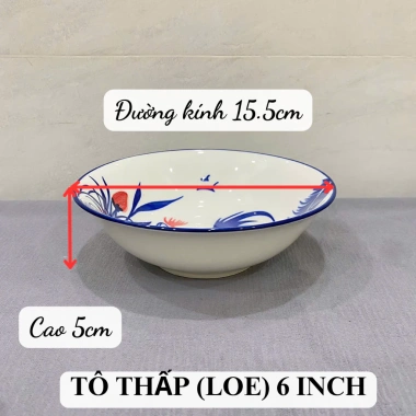 Bộ 18 món Chén Dĩa Tô Gốm Hoài Niệm cho 5 Người - Chất đẹp, Giá 223.000đ giảm