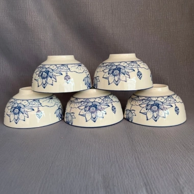 Bộ 18 món Hoa Sen gốm sứ - Tô chén dĩa 5 người Sen Xoài hoặc Sen Vuông giảm giá 218.999 VND 4 Bộ 18 món Hoa Sen gốm sứ - Tô chén dĩa 5 người Sen Xoài hoặc Sen Vuông giảm giá 218.999 VND 4