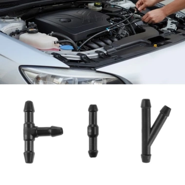Bộ 18 Ống Nước Phụ Kiện Ô Tô - Kính Chắn Gió, Máy Giặt, Ống Khớp 3 Kích Thước 9