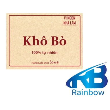 Bộ 18 tem ăn vặt: tem khô gà, tem khô heo, hạt dinh dương 7x5cm - Giá 17.000₫ 8