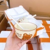 Bộ 2 bát gấu sứ cho bé và 2 thìa, thiết kế ngẫu nhiên, giá ưu đãi 41.000₫ 3