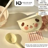 Bộ 2 Bát Sứ Cute + 2 Thìa Đôi - Set Đồ Ăn Độc Đáo Giá Ưu Đãi 42.996 VND 6