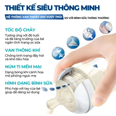 Bộ 2 Bình Sữa Phillips Avent Natural 260ml Cổ Rộng Núm Xoắn Chống Sặc Giá Ưu Đãi 393k 4