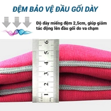 Bộ 2 Bó Gối Tập Gym AOLIKES Co Giãn 4 Chiều - Đệm Mềm Bảo Vệ Khớp Gối, 85.000 VND