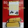 Bộ 2 bó ống trúc treo ảnh 25cm - Nẹp giấy A4, thư pháp, lịch treo tường, giá 104k