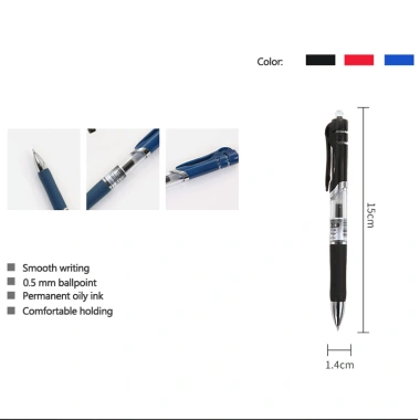Bộ 2 Bút Gel + 10 Nạp lại, đầu 0.5mm, mực dung tích lớn, giá ưu đãi 38.500₫ 4