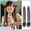 Bộ 2 Cái Bím Tóc Giả Y2K Ngọt Ngào Hot Girl, 3 Lớp Nữ Xoăn, Thoáng Mát - 40.700₫