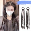 Bộ 2 Cái Bím Tóc Giả Y2K Ngọt Ngào Hot Girl, 3 Lớp Nữ Xoăn, Thoáng Mát - 40.700₫ 2
