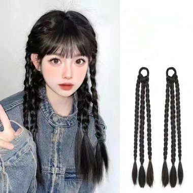 Bộ 2 Cái Bím Tóc Giả Y2K Ngọt Ngào Hot Girl, 3 Lớp Nữ Xoăn, Thoáng Mát - 40.700₫ 3 Bộ 2 Cái Bím Tóc Giả Y2K Ngọt Ngào Hot Girl, 3 Lớp Nữ Xoăn, Thoáng Mát - 40.700₫ 3