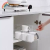 Bộ 2 Cầu Trượt Trắng Ngăn Kéo Đường Ray - Dễ Lắp Đặt Cho Nhà Bếp, Tủ Quần Áo, Phòng Ngủ - FAS VN 4