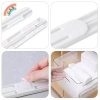 Bộ 2 Cầu Trượt Trắng Ngăn Kéo Đường Ray - Dễ Lắp Đặt Cho Nhà Bếp, Tủ Quần Áo, Phòng Ngủ - FAS VN 9