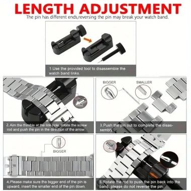 Bộ 2 chiếc 22mm Nam Thời Trang Thép Không Gỉ + Dây Da, tương thích Samsung, Vivoactive, Venu, Fenix, Amazfit 108.672 VND 3 Bộ 2 chiếc 22mm Nam Thời Trang Thép Không Gỉ + Dây Da, tương thích Samsung, Vivoactive, Venu, Fenix, Amazfit 108.672 VND 3