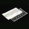 Bộ 2 Đàn Guitar Fretboard Note Đề Cân Âm Nhạc 6 Dây, Đen và Trong Suốt - Dành cho Người Mới Bắt Đầu 9