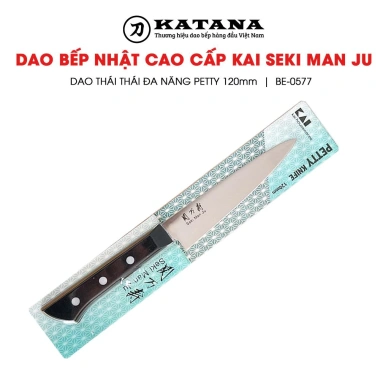 Bộ 2 dao cao cấp KAI Seki ManJu - Thái thịt cá, gọt hoa quả Chef và Petty 270.000đ