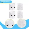 Bộ 2 Dây Buộc Áo Sơ Mi Trắng Nút Đóng, Hợp Áo Khoác, Áo Len, Bộ Đồ, Giảm 16% 3