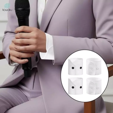 Bộ 2 Dây Buộc Áo Sơ Mi Trắng Nút Đóng, Hợp Áo Khoác, Áo Len, Bộ Đồ, Giảm 16% 6