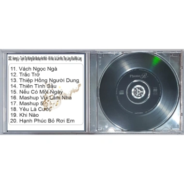 Bộ 2 Đĩa CD 3.052 - Mashup Hot Nhất, Huong Ly Tập Những Bản Nhạc Hot, Giá chỉ 50.000, Giảm 13%